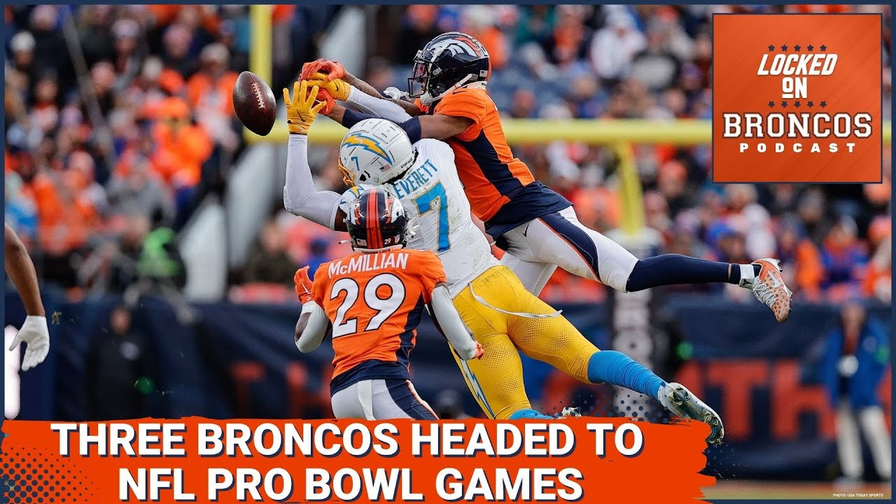 Denver Broncos Justin Simmons, Patrick Surtain, Marvin Mims Selected To ...