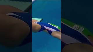Maria slow mo dive   #4k #dive #sports #learntodive #swimming #diver