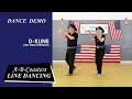 D-KLINE - Line Dance Demo & Walk Through