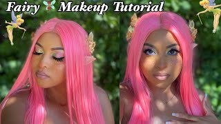 Easy Fairy Makeup Tutorial | Halloween Transformation #fairy #makeup #makeuptutorial