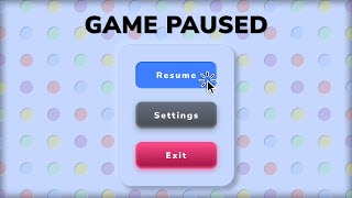 Unity UI Pause Menu Tutorial | Nova