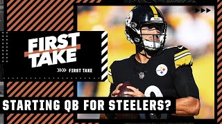 Will Mitch Trubisky get benched for Kenny Pickett? 🧐 | First Take