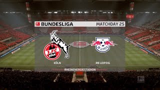 FC Köln vs RB Leipzig - FIFA 20 (Bundesliga)