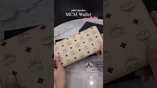 #รีวิว MCM Wallet กระเป๋าตังค์ใส่ได้ครบๆ ในราคาหลักพัน  - White Brandname Review