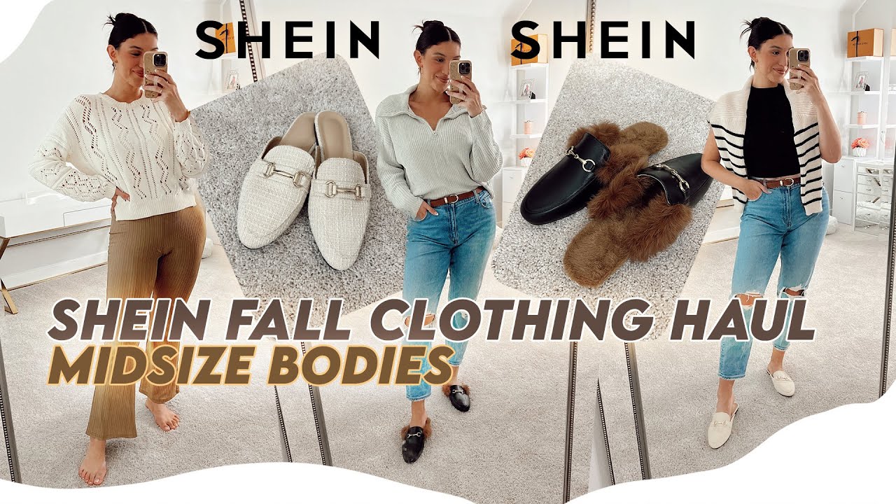 Shein Fall Clothing Haul Midsize Body Youtube