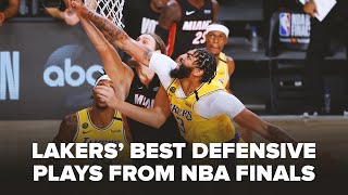 The Lakers' Defense Was Elite In NBA Finals