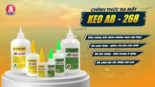 Keo AB 268 Siêu Dính, Khô Nhanh 2s | Keo Đẳng Cấp Cho Anh Em Làm Biển Hiệu Quảng cáo: Alu, Mica...