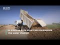 rehabilitating balajo water channel iom iraq