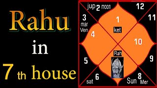 Rahu in Seventh House (North Node in Seventh House)