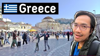 เอเธนส์วันแรก ไม่รู้ไปไหนดี เดินมั่วกลางเมือง 🇬🇷 Monastiraki | Athens, Greece | GoNoGuide Go ep.254