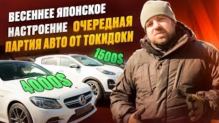  Весеннее японское настроение. Очередная партия авто от Токидоки