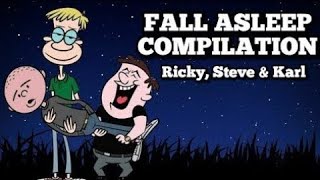 Karl Pilkington Show Compliation with Ricky Gervais and Stephen Merchant RSK XFM Fall Asleep