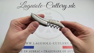 Laguiole Sommelier Corkscrew Oyster Shells | Laguiole UK