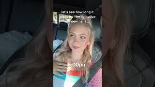 did he pass the test? #jordynjones #trending #nails #bf
