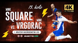 MNK Square - MNK Vrgorac 1:2 (13. kolo 1. HMNL. 19.2.2021.)