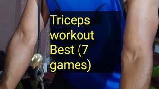 7 Best Exercises To Get Big Triceps workout at gym ll Triceps workout for gaining