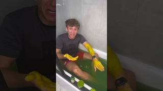 BATH BOMB GONE WRONG😳w Carter Kench #shorts