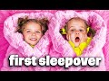 Our Daughter's First Sleepover
