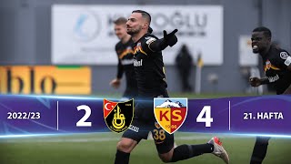 İstanbulspor - Kayserispor (2-4) Highlights/Özet | Spor Toto Süper Lig - 2022/23