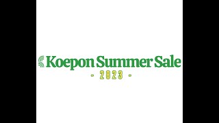 introduction Koepon Summer Sale 2023