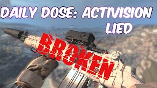 Daily Dose: Activision lied