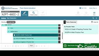 NJSLA/NJGPA Cambium Test Administration (TIDE) Overview