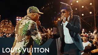 Pharrell Williams and Jay-Z Perform at the Men's Spring-Summer 2024 Show | LOUIS VUITTON
