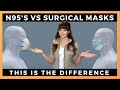 N95 VS SURGICAL MASKS | The differences, filtration, efficacy, approval, and COVID-19.