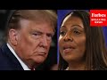 Letitia James Asked For Comment On Accusations She 'Basically Revived' Trump Through Prosecution