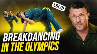 BISPING reacts: Breakdancing 'Raygun' at Olympics? BISPING OFFERED A FIGHT in EUROPE!