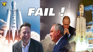 FAILED! Russia's Rocket has No Chance of Successful Competition with SpaceX & Elon Musk!