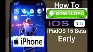 How To Install iOS 15 Beta Download without computer || iOS 15 Profile Tutorial