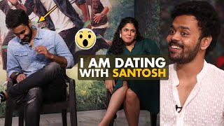 I Am Dating With Santosh Sobhan Says Faria Abdullah | #LSS | Filmyfocus.com