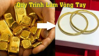 PHN | Cận cảnh quy trình chế tác lắc tay vàng 24k - Shake gold |