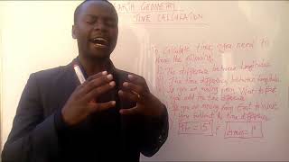 Earth Geometry 🌍 . Time Calculations Video 1