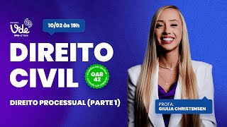 (Civil) Aulão de Direito Processual (parte 1) - 10/02 às 19h