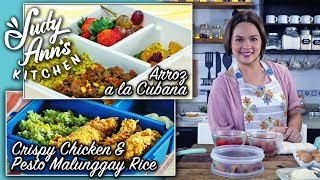 [Judy Ann's Kitchen 14] Ep 1 : Arroz A La Cubana and Crispy Chicken \u0026 Pesto Malunggay Rice