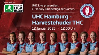 UHC Live - UHC vs. HTHC - 1. Damen Hallenhockey Bundesliga - 12.01.2025 - 12.00 h