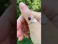 easy glue in gemstone rings for beginners 💍🎁