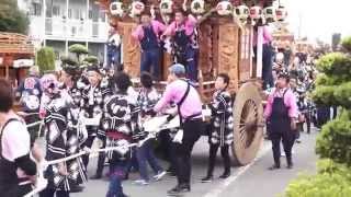 2015-10-10 (土) 遠州袋井 北祭り祝落慶 鳳凰車(上久能) 十六車連合  屋台曳き回し