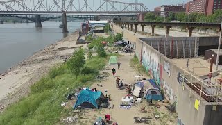 Concerns grow over St. Louis riverfront encampment