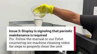 Follett Countertop Ice Machine LED Error Codes: Troubleshooting Tips