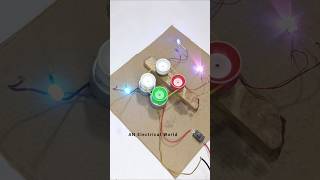 One Motor Drives 3 Dc Motors #techshorts #electrical #experiment