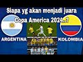 Jadwal Final Copa America 2024 | Argentina vs Kolombia