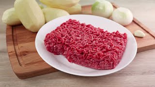 This is so delicious that I cook it almost every day! A simple ground beef recipe