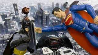 Batman v Superman Batman and Superman Action Figures from Mattel