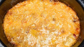 Slow Cooker Hash Brown Casserole - Crock Pot Cheesy Hash Browns