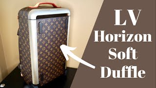 Louis Vuitton Horizon Soft Duffle Bag 55 Review \u0026 Unboxing (Virgil Abloh - Monogram Brown Canvas)