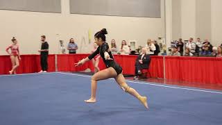 Arianna Espinoza 1st Place Floor Region 1 Championships 2024 Wildfire Gymnast Level 10