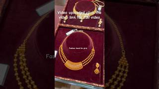 Tanishq necklace set designs #tanishq #22k #necklace #unique #bridaljewellery